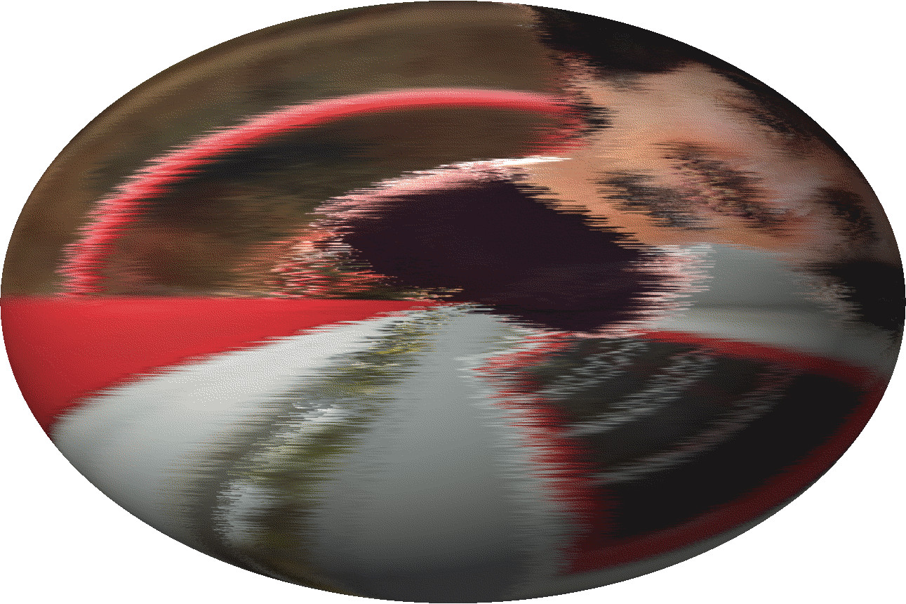 John Darnielle with 3 different filters